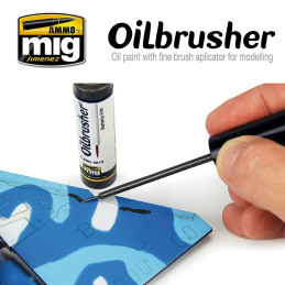 Oil Brusher Bleu Ciel 3528 AMMO by Mig