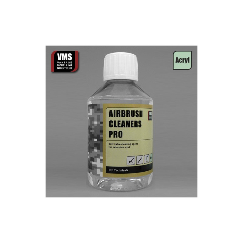 Airbrush Cleaners Pro Acrylic Solution TC01S VMS