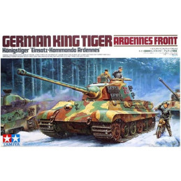 German King Tiger Ardennes Front Konigstiger "Einsatz-Kommando Ardennes" 35252 Tamiya 1:35