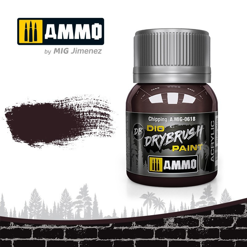 Drybrush Chipping 0618 AMMO by Mig