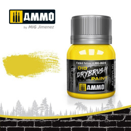 Drybrush Faded Yellow 0624 AMMO by Mig