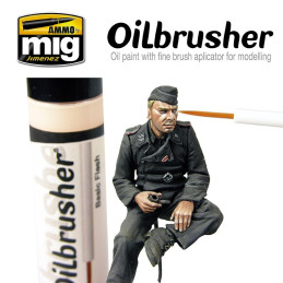 Oil Brusher Vert Herbe 3530 AMMO by Mig