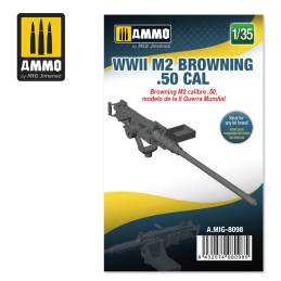 WWII M2 Browning .50 cal 8098 AMMO by Mig 1:35