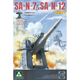 SA-N-7 & SA-N-12 2 in 1 2136 Takom 1:35