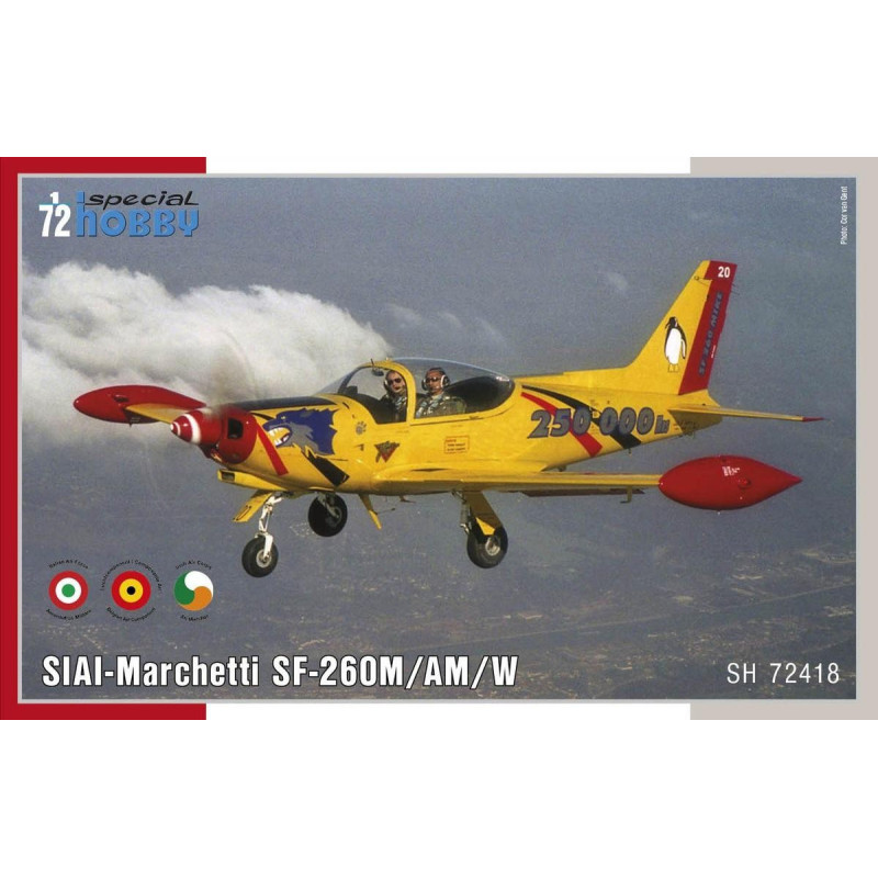 SIAI-Marchetti SF-260M/AM/W SH72418 Special Hobby 1:72