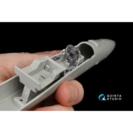 F/A-18E 3D-Printed & coloured Interior (for Hasegawa kit) QD48049 Quinta Studio