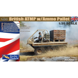 British ATMP w\Ammo Pallet 35GM0017 Gecko Models 1:35