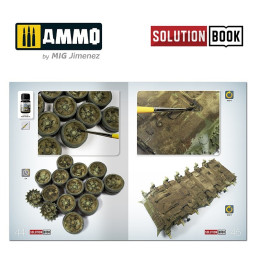 How to Paint Modern Russian Tanks Solution Book Multilingual Book 6518 AMMO by Mig