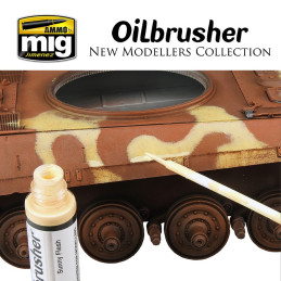 Oil Brusher Argent 3538 AMMO by Mig