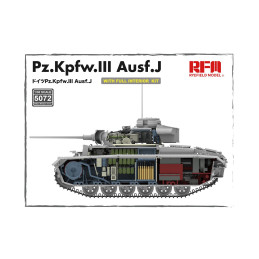 Pz.Kpfw.III Ausf. J Full Interior Kit 5072 Rye Field Model 1:35
