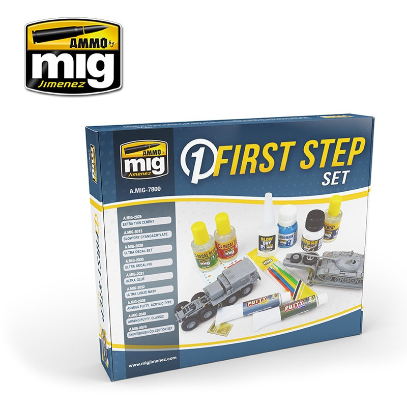Premier pas 7800 First Steps Set AMMO by Mig