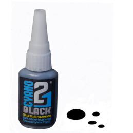 Cyanoacrylate Black Black Slow Dry 8034 / Colle 21 (bouteille de 21gr)
