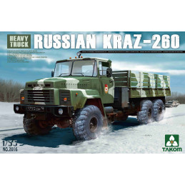 Heavy Truck Russian KRAZ-260 2016 Takom 1:35