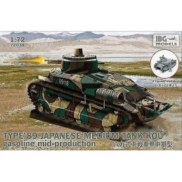 Type 89 Japanese Medium Tank KOU Gasoline Mid-Production 72038 IBG Models 1:72