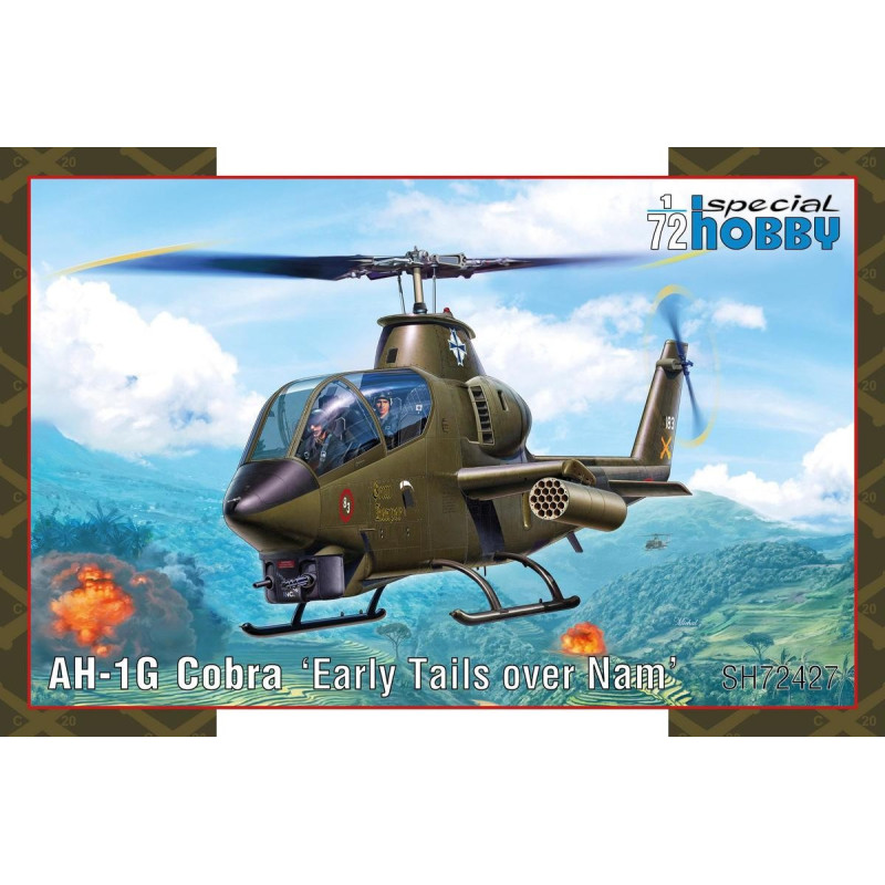 AH-1G Cobra 'Early Tails Over NAM' SH72427 Special Hobby 1:72
