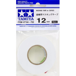 Masking Tape for Curves 12mm 87184 Tamiya