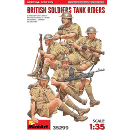 British Soldiers Tank Riders Special Edition 35299 MiniArt 1:35