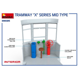 Tramway "X" Series Mid Type 38026 MiniArt 1:35