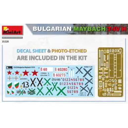 Bulgarian Maybach T-IV H 35328 MiniArt 1:35