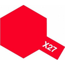 Clear Red X-27 81527 Tamiya 10ml