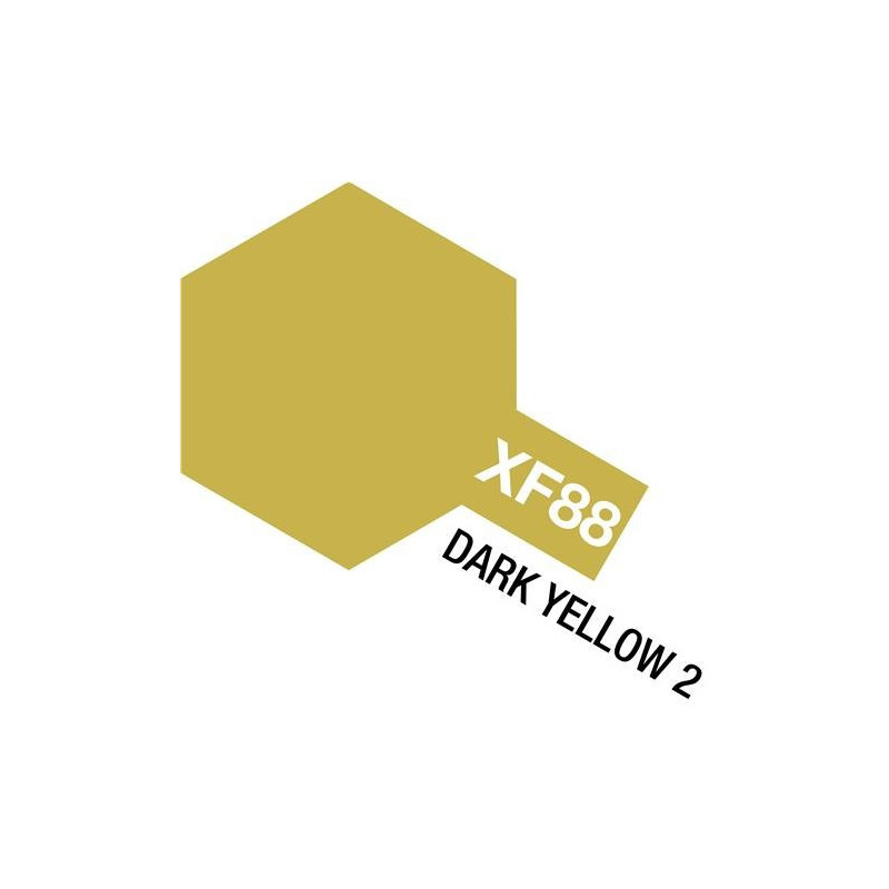 Jaune Foncé / Dark Yellow 2 XF-88 81788 Tamiya 10ml
