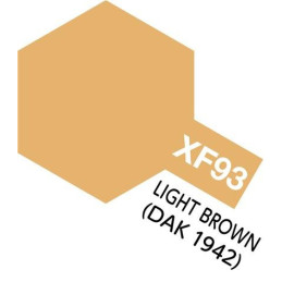 Light Brown (DAK 1942) XF-93 81793 Tamiya 10ml