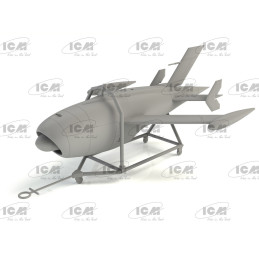 Q-2A (AQM-34B) Firebee with trailer 48400 ICM 1:48