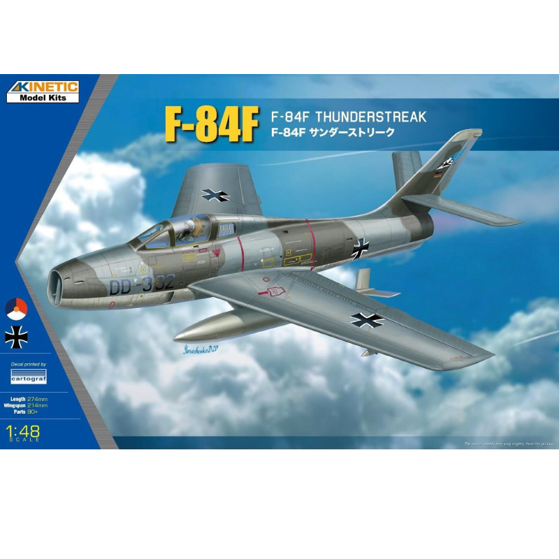 F-84F Thunderstreak K48068 Kinetic 1:48