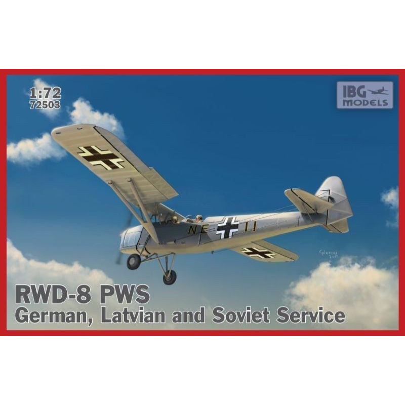 RWD-8 PWS German, Latvian and Soviet Service 72503 IBG Models 1:72