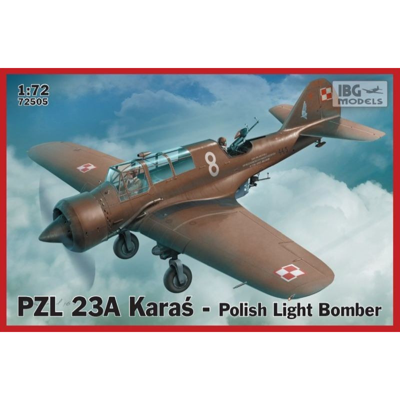 PZL 23A Kara? Polish Light Bomber 72505 IBG Models 1:72