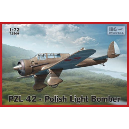 PZL 42 Polish Light Bomber 72509 IBG Models 1:72