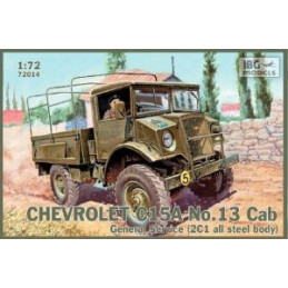 Chevrolet C15A No.13 Cab General Service (2C1 all steel body) 72014 IBG Models 1:72