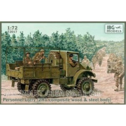 Chevrolet C15A No.11 Cab Personnel Lorry (2H1 composite wood & steel body) 72017 IBG Models 1:72