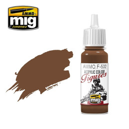 Red Brown Figures Paints F532 AMMO by Mig (17ml)