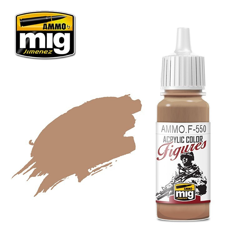 Warm Skin Tone Figures Paints F550 AMMO by Mig (17ml)