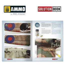 How to Paint WWII RAF Early Aircraft Solution Book 6522 AMMO by Mig Multilingual