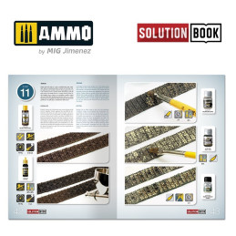 How to Paint 4BO Green Vehicles Solution Book 6600 AMMO by Mig Multilingual