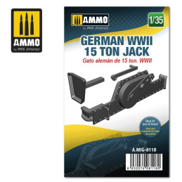 German WWII 15 ton Jack 8118 AMMO by Mig 1:35