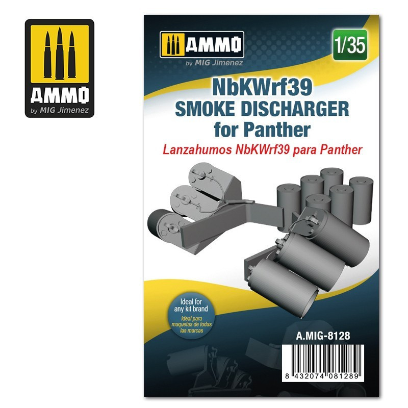 NbKWrf39 Smoke Discharged for Panther 8128 AMMO by Mig 1:35