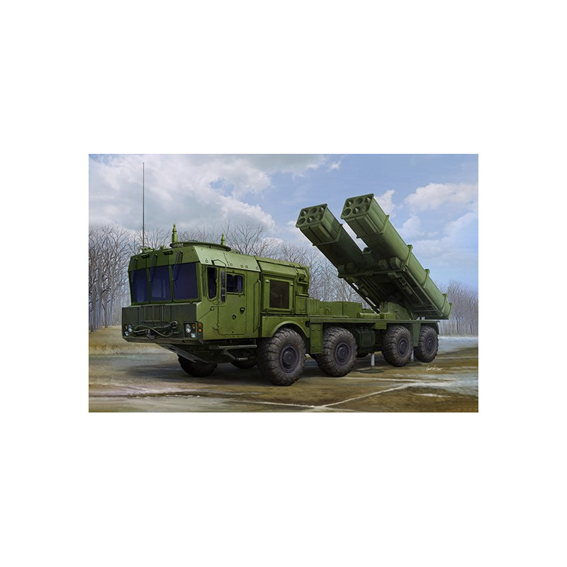 Russian 9A53 Uragan-1M MLRS (Tornado-s) 01068 Trumpeter 1:35