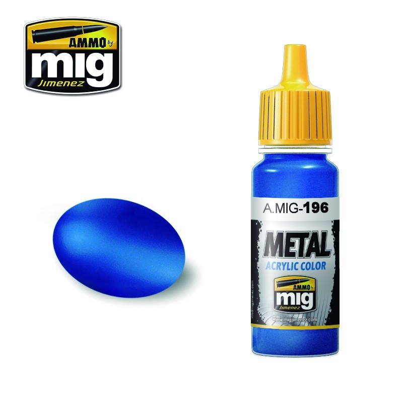Warhead Metallic Blue / Bleu Metallisée 0196 AMMO by Mig