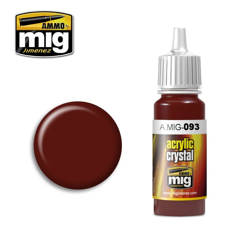 Crystal Red / Rouge Cristal 0093 AMMO by Mig