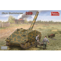 28cm Sturmmörser auf Panzer 38D 35A009 1:35 Amusing Hobby