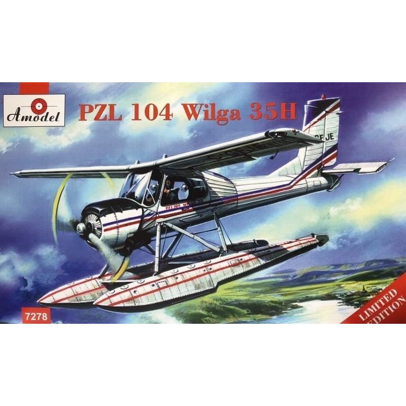 1/72 PZL 104 Wilga 35H Hydroplane Amodel LE