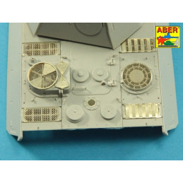 Grilles for Panther, Ausf. G & Jagdpanther Ausf.G2 Late models 35G35 ABER 1:35