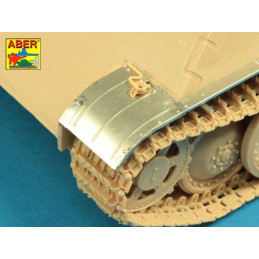 Fenders for Panther Ausf.G & Jagdpanther 35222 ABER 1:35