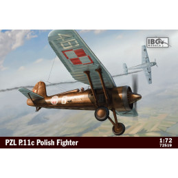 PZL P.11c Polish Fighter 72519 IBG Models 1:72
