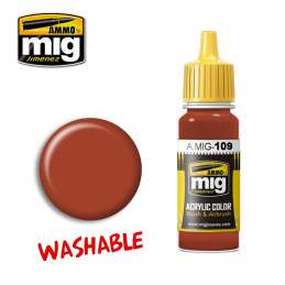 Washable Rust / Rouille 0109 AMMO by Mig