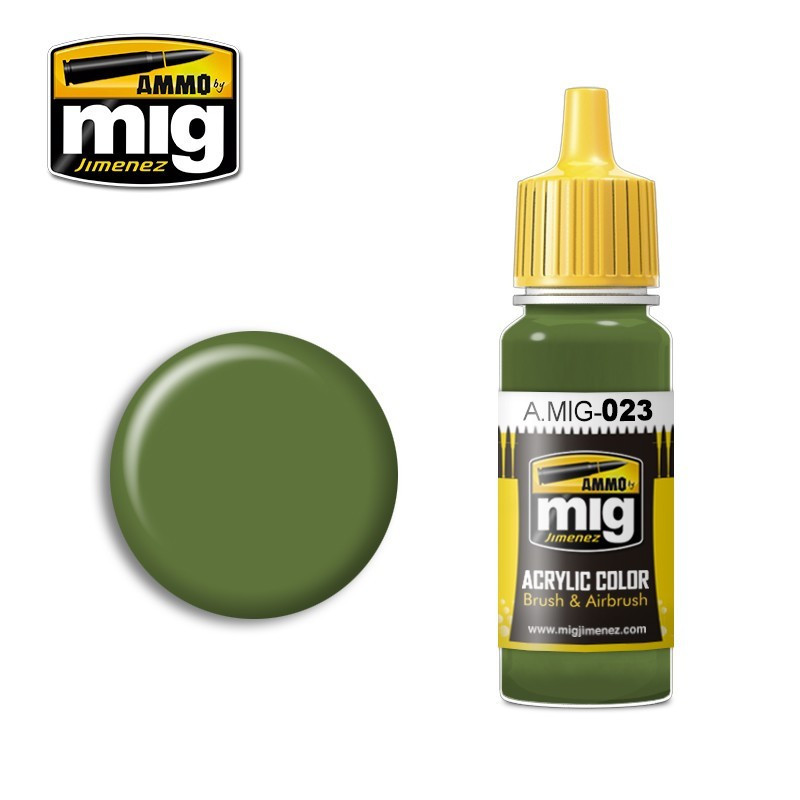 Protective Green / Vert de Protection 0023 AMMO by Mig