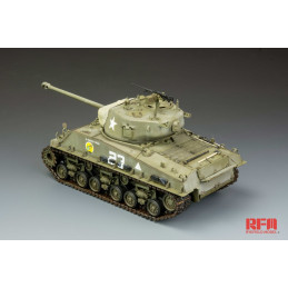 M4A3E8 Sherman Easy Eight avec chenilles maillon par maillon 5028 Rye Field Model 1:35